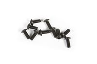 M2.6x6mm Hex Socket Button Head (Black) (10pcs) (AX31280) - thumbnail