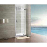 Royal plaza Lila draaideur 100x190cm chroom/ helder glas - thumbnail