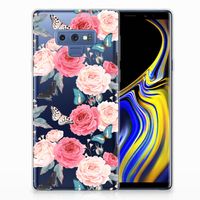 Samsung Galaxy Note 9 TPU Case Butterfly Roses - thumbnail