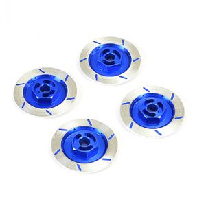 Fastrax Aluminium Disc Brake Hex (4pcs) - Blue