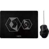 LogiLink ID0162 Gaming-muis USB Optisch Zwart 7 Toetsen 2400 dpi Verlicht