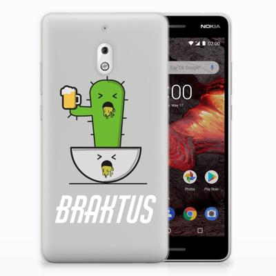 Nokia 2.1 (2018) Telefoonhoesje met Naam Braktus Nokia 2.1 (2018) Telefoonhoesje met Naam Braktus
