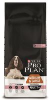 Purina Pro Plan Medium & Large Adult 7+ Sensitive Skin OPTIDERMA 14 kg Volwassen Zalm - thumbnail