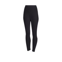 Legging van bio-zijde, zwart Maat: 44 - thumbnail