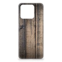 Xiaomi Redmi 10C Bumper Hoesje Steigerhout - thumbnail