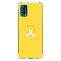 Samsung Galaxy M02s | A02s Stevig Bumper Hoesje Baby Leopard