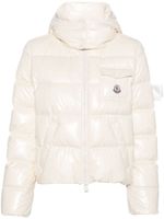 Moncler veste Andro à capuche - Tons neutres