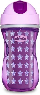Chicco drinkbeker Sport meisjes 266 ml siliconen paars Chicco drinkbeker Sport meisjes 266 ml siliconen paars