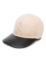 Jil Sander casquette à logo brodé - Tons neutres