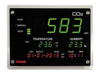 ROTRONIC CO2-display voor bewaking van de luchtkwaliteit binnenshuis