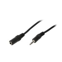 LogiLink 3.5mm - 3.5mm, 10m audio kabel Zwart