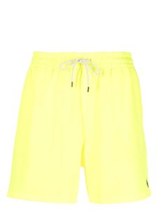 Polo Ralph Lauren short Polo Pony à lien de resserrage - Jaune