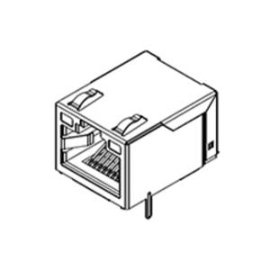 Molex Molex 480749103 10/100M RJ45 Rockwel 480749103 Bus Aantal polen 8P8C 1 stuk(s)