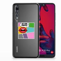 Huawei P20 Pro Silicone Back Cover Popart Princess