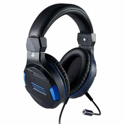Bigben Interactive PS4OFHEADSETV3 hoofdtelefoon/headset Hoofdband Zwart, Blauw