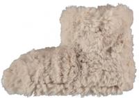 Apollo sloffen dames imitatiebont/elastomeer beige mt 41 42