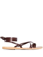 Ancient Greek Sandals sandales Morfi - Marron - thumbnail