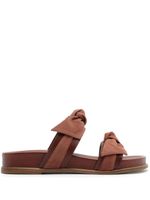 Alexandre Birman sandales Maxi Clarita Sports en cuir - Marron - thumbnail