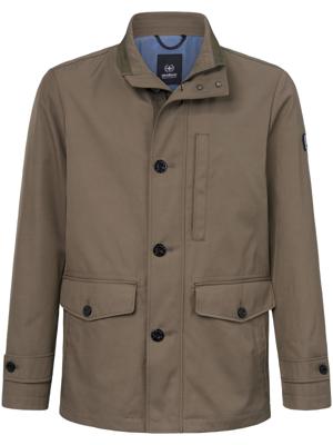 Waterafstotende jas met aansluitende pasvorm Van Strellson beige Waterafstotende jas met aansluitende pasvorm Van Strellson beige