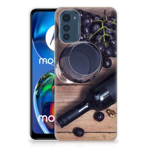 Motorola Moto E32/E32s Siliconen Case Wijn