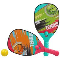 Actief speelgoed tennis/beachball/pickleball setje met print   - - thumbnail