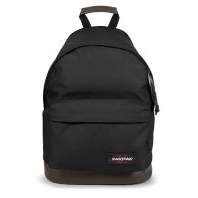 Eastpak Wyoming rugzak Leer, Polyamide Zwart, Bruin Eastpak Wyoming rugzak Leer, Polyamide Zwart, Bruin