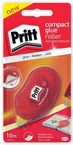 Pritt lijmroller Compact niet-permanent, op blister