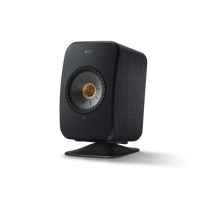 KEF Combi Deal LSX II Wireless Stereo Speakers + P1 Desk pad tafelstandaard - Zwart/Zwart - thumbnail