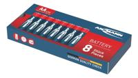 ANSMANN batterijen AA Mignon, 8 stuks, Alklaline, opbergdoos, LR6 wegwerpbatterijen voor speelgoed, afstandsbedieningen, zaklampen