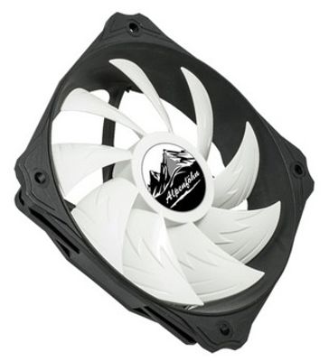 Alpenföhn Ben Nevis Processor Koeler 12 cm Zwart, Koper, Zilver, Wit