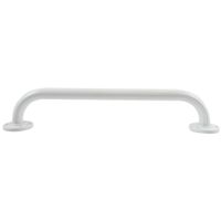 Badkamer/douche wand handgreep - rvs metaal - wit - 60 cm