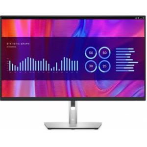 Dell P Series P3223DE 32 Quad HD USB-C 90W IPS Monitor - Zwart, Zilver