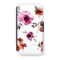 Geschilderde bloemen: iPhone 7 Flip Hoesje