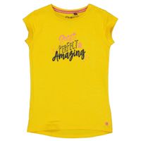 Quapi Meisjes t-shirt - Malana - Zonnig geel