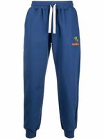 Casablanca pantalon de jogging à motif Casablanca Casaway brodé - Bleu