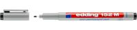 Edding Foliestift 152 M non-permanent pen 4-152001 Zwart