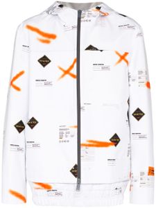 Heron Preston coupe-vent GORE-TEX imprimé - Blanc