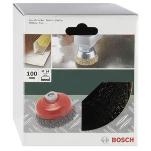 Bosch Accessories 2609256502 Komborstel voor haakse- en rechte schuurmachine - geribbelde draad, 100 mm 1 stuk(s)