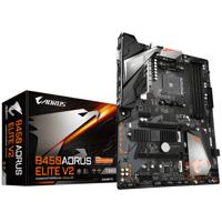 Gigabyte B450 AORUS ELITE V2 - 1.0 Moederbord Socket AMD AM4 Vormfactor ATX Moederbord chipset AMD® B450