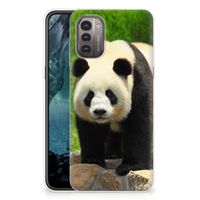 Nokia G21 | G11 TPU Hoesje Panda - thumbnail