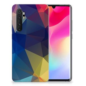 Xiaomi Mi Note 10 Lite TPU Hoesje Polygon Dark