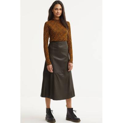 Scotch & Soda top met biologisch katoen camel