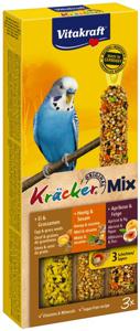 Vitakraft Kracker Mix Parkiet Ei, Honing & Abrikoos 80g bij Jumbo