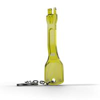 LINDY Sleutel voor RJ45-poort slot geel