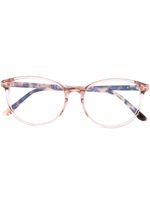 TOM FORD Eyewear lunettes de vue à monture ronde - Rose