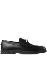 Jimmy Choo mocassins Josh Driver en cuir - Noir - thumbnail