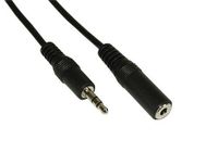 InLine 99934 audio kabel 1 m 3.5mm Zwart