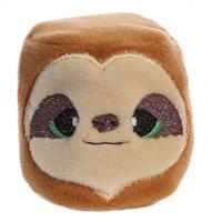 Aurora mini knuffel YooHoo beanbag 6 cm bruin