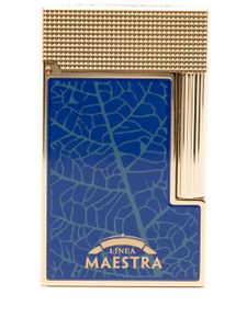 S.T. Dupont x Habanos Partagás briquet en émail (6cm x 4cm) - Bleu