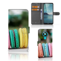 Nokia 3.4 Book Cover Macarons